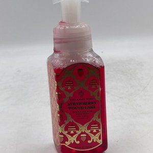 Bath and Body Works Gentle Foaming Hand Soap Strawberry Pound Cake 8.75 Oz